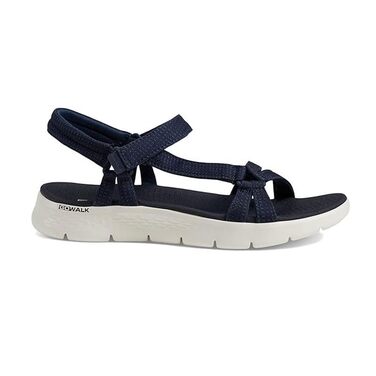 Сандалі жіночі Skechers Go Walk Flex (42 EU, широкі, блакитні) - зручне взуття для прогулянок