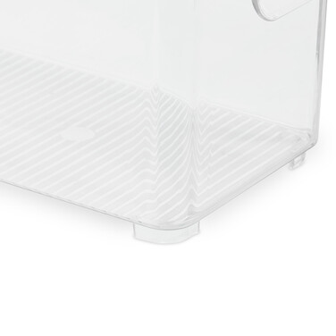 Relaxdays Refrigerator Organizer, Slim with Handle