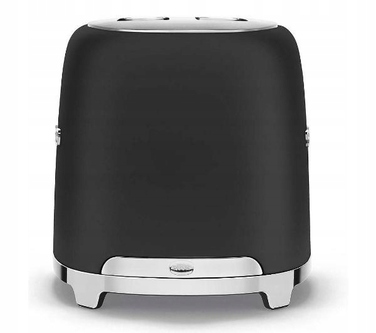 Тостер Smeg TSF01BLMEU на 2 скибки, 950 Вт, чорний