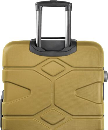 Чемодан X-Kölln 2в1 (S & L) з TSA замком, 76 см, матовий (Золото Осені)