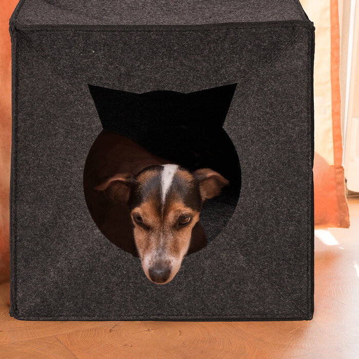 Relaxdays Cat Cave Felt