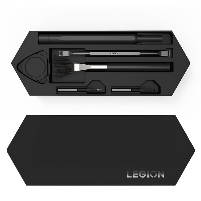 Lenovo Legion Набір для чищення та догляду за ПК: тривалість та продуктивність, сумка та серветка в комплекті