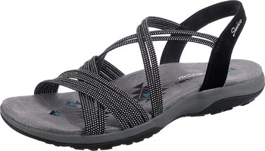 Сандалі жіночі Skechers чорні, 38 EU - оригінальні та зручні