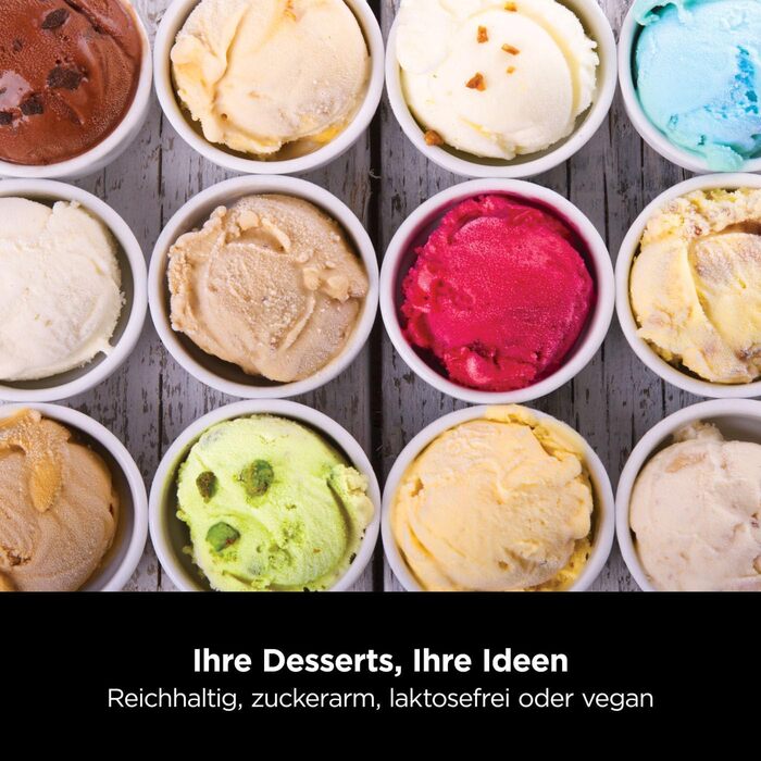 Ninja CREAMi Ice Cream & Frozen Dessert Maker - 3 Containers, 7 Programs - Makes Ice Cream, Gelato, Sorbet, Smoothie Bowls, Milkshakes
