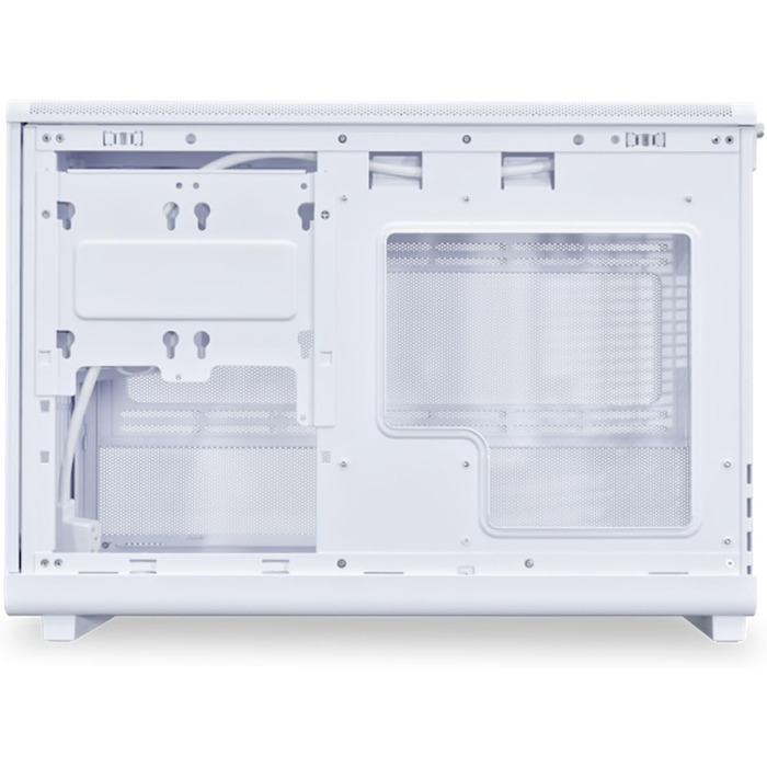 Корпус Lian Li DAN A3 Wood Edition для ПК Micro-ATX з темпірованим склом та дерев'яною вставкою з горіха (бук, скло)