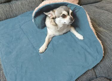 Декоративний плед для собак та котів з вишивкою імені, персоналізований, 4 кольори, м'який, двосторонній, з тедді-фактурою (сірий)