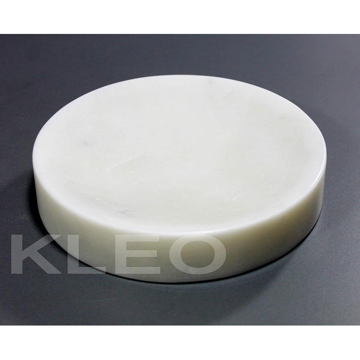 KLEO Soap Dish made of natural stone, soap holder, bathroom accessories for bathroom, bathtub, or...
