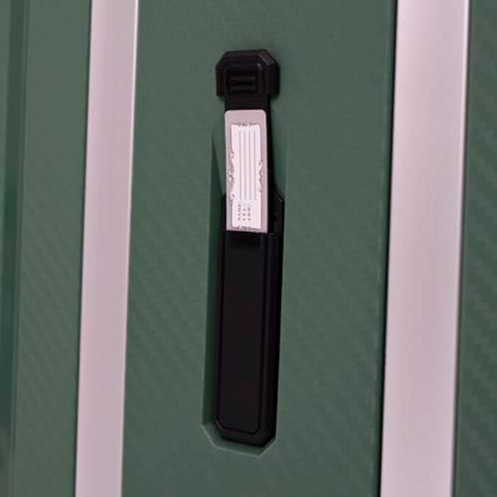 Чемодан CarryOn Steward Hartschalen, 65 см, зелений, середній, з TSA замком