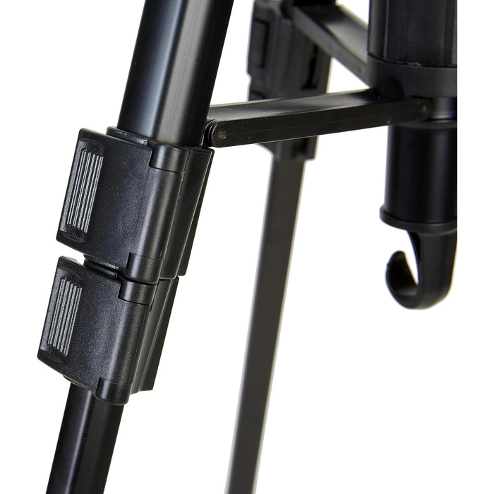 Штатив відео MOJOGEAR 140 см з тримачем для смартфона - штатив для камери, DSLR, телефону, з кульковою головкою, швидкознімною платформою, сумкою, SAB234 (167 см)