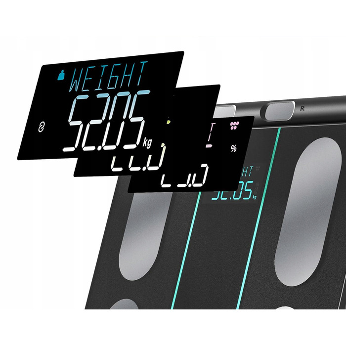 Розумні підлогові ваги Healthkeep для Android та iOS, до 180 кг (Вітринний образец/Некомплект)