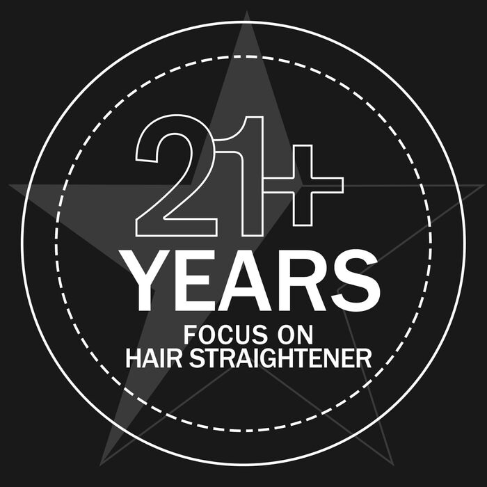 Випрямляч для волосся K&K Haare 45 мм з керамічно-титановим покриттям та іонізацією