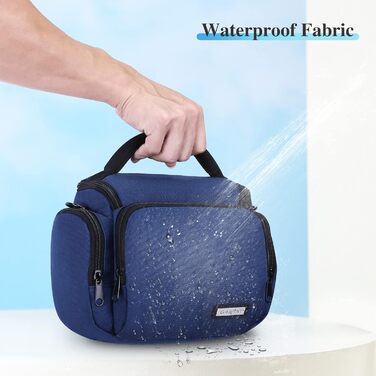 Сумка для камери Baigio: фотосумка для DSLR/SLR камер, об'єктивів та аксесуарів (темно-синій)