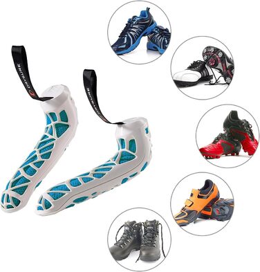 DRYSURE Non-Electric Shoe Dryer | Portable, Reusable, Deodorizing, and Fast-Drying | Ideal for All Shoes