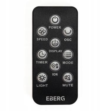 Колонний вентилятор EBERG ELIF 117 см з LED-дисплеєм, іонізацією та ароматизацією