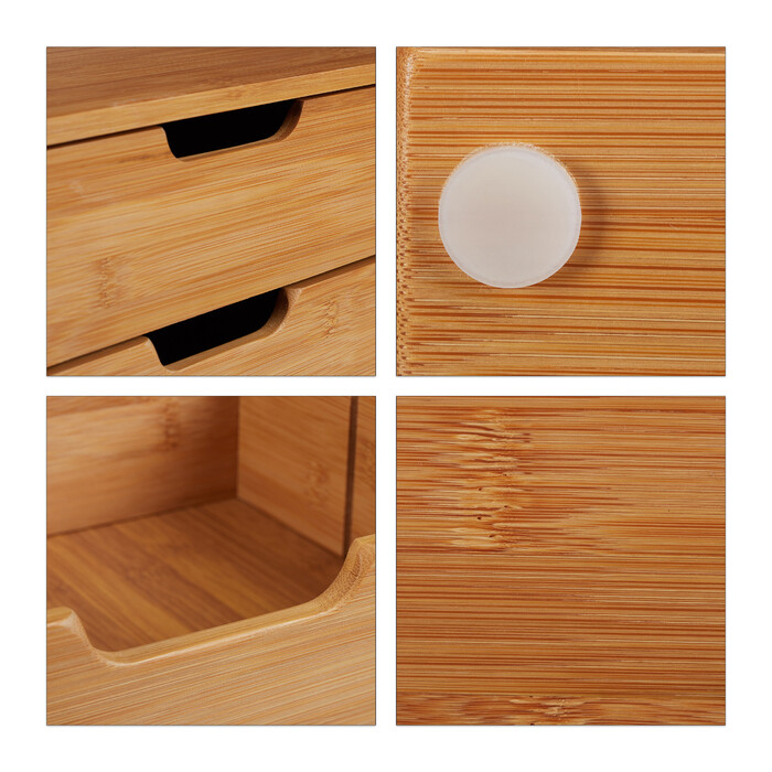 Bamboo Drawer Organizers