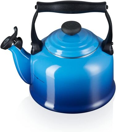 Le Creuset Kettle Tradition, Capacity: 2.1 l, Enameled Steel, Azure, 40102022200000