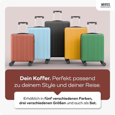 Чемодан великий 100L з TSA замком, жорсткий корпус, подвійні колеса, валіза на колесах (77см, теракотовий)