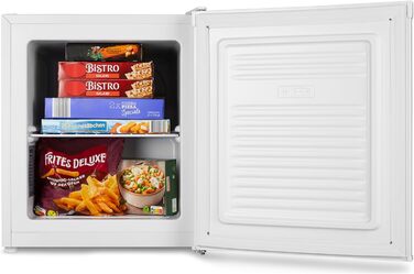 Міні-морозильна камера MEDION MD37675 сірого кольору (33 літри, 51 см, регульовані ніжки, ручка-виїмка, ручне регулювання температури, 4 зірки)