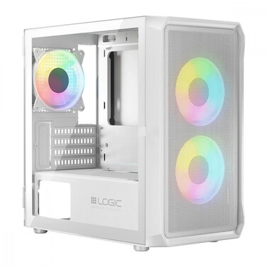 Корпус Mini-Tower Logic Concept AM-PORTOS-20, білий