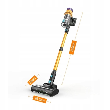 Акумуляторний вертикальний пилосос COTIAR V22 650W 55kPa 1.2L