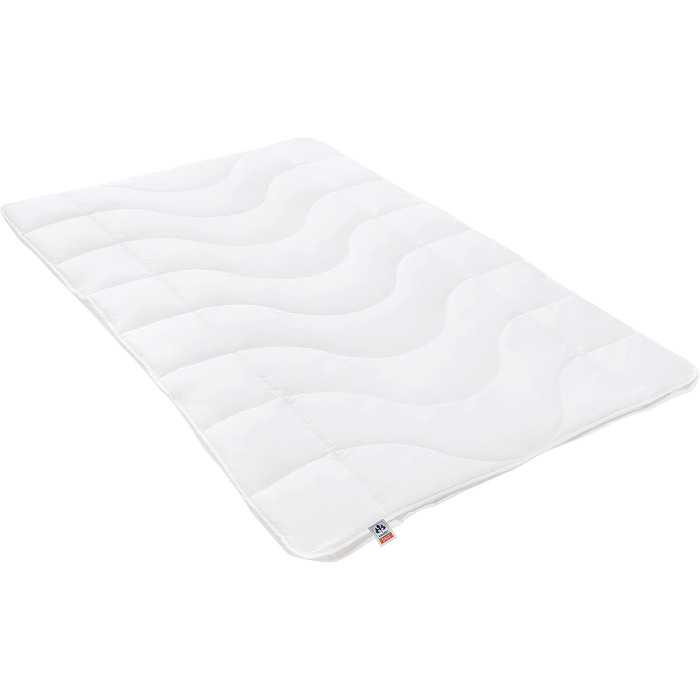Irisette Lotte 4-Season Duvet - Made in Germany - Quilted Comforter with Top Cool Fabric, washable at 95 degrees, includes storage bag, 135 x 200 cm, white, Öko-Tex Certified 135 x 200 cm 4-Season Duvet