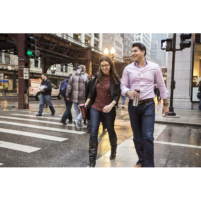 Термокружка Contigo Pinnacle Autoseal, 300 мл, нержавіюча сталь, ізольована, не протікає, з кришкою Easy-Clean, BPA-free