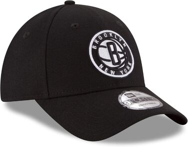 Кепка New Era Brooklyn Nets The League 9Forty Adjustable чорного кольору, універсальний розмір