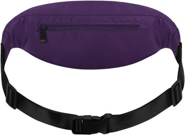 RYACO поясна сумка на пояс для жінок та чоловіків, стильна сумка для телефону, сумка для подорожей, походів, водонепроникна сумка на пояс для бігу, подорожей, спорту та активного відпочинку (фіолетовий)