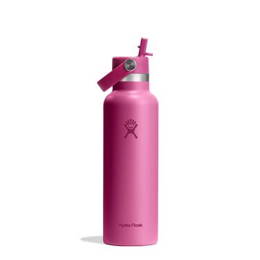 Термопляшка Hydro Flask Standard Mouth 621 мл зі сталею, кришкою-соломкою, вакуумна ізоляція, Reef