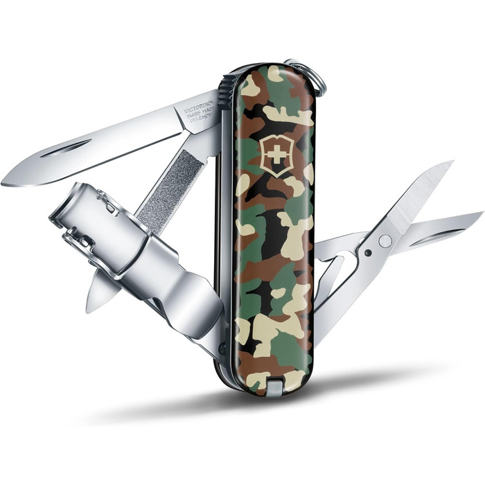 Мультитул Victorinox Nail Clip 580: 8 функцій, манікюр, педикюр, червоний