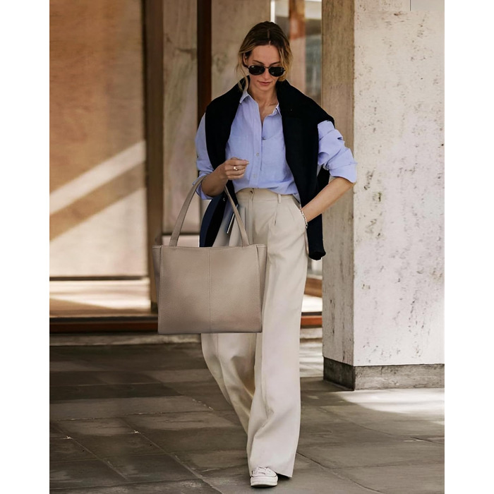 Сумка жіноча шкіряна befen Grande Shopper з відділенням для ноутбука 14