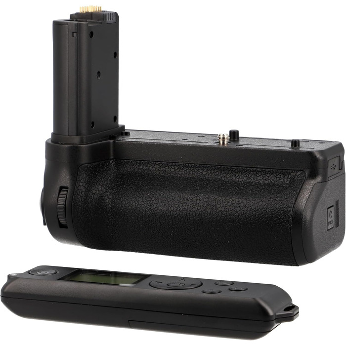 Грип для Canon EOS RP & R8 з двома акумуляторами, сумісний з Nikon Z6 III Z5 II (MB-N14), чорний