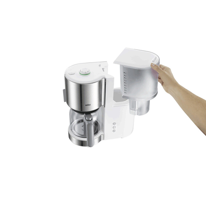 Кавомашина Braun KF5120WH, 1 л