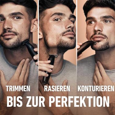 King C. Gillette Style Master: бездротовий тример для бороди з технологією CenterCut, чорний