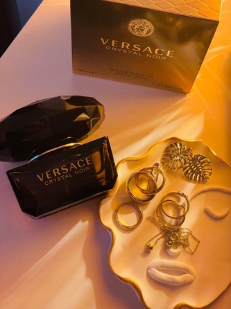 Жіноча парфумерна вода Versace Crystal Noir, 90 мл