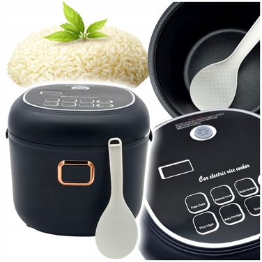 Автомобільна мультиварка-рисоварка 2л, туристична плита 12В/24В для TIR та мікроавтобусів