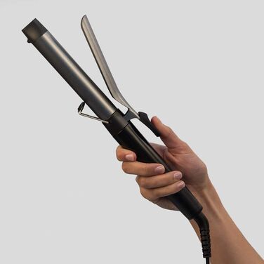 Стайлер для локонів Remington Pro Soft Curl [25mm] CI6525: цифровий, з LCD-дисплеєм, 130-220°C, керамічне покриття, 4-х рівневий захист, антистатичний, для м'яких локонів середнього розміру