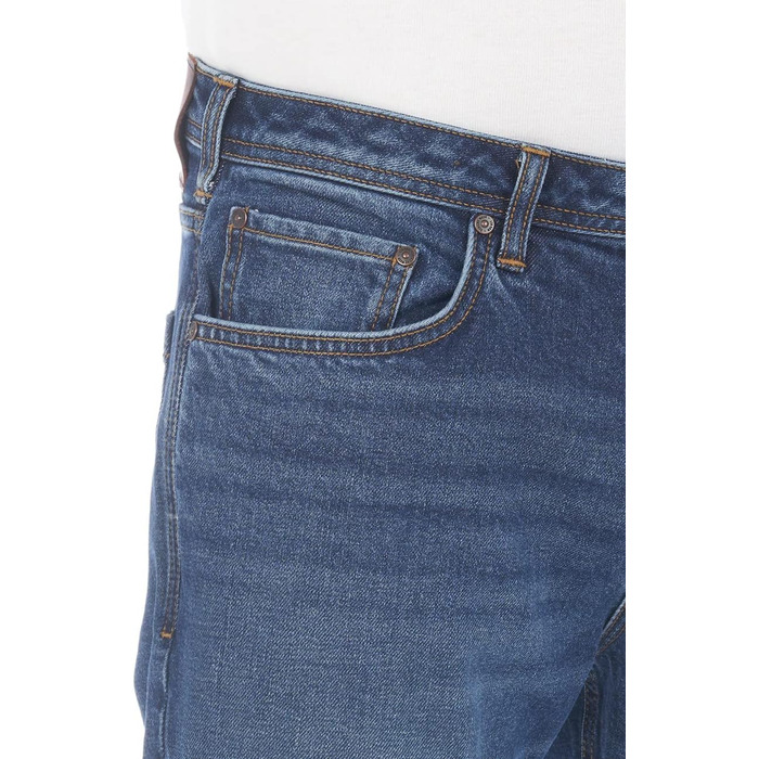 Чоловічі джинси LTB PaulX Straight Fit - сині та чорні, еластичні, розміри 28-40