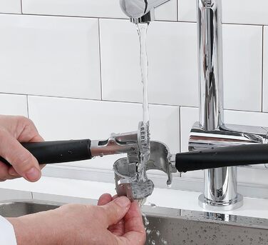 Прес для часнику KÜCHENPROFI PROFILE з антипригарним покриттям, з металу та пластику, легко миється, 16,5 см