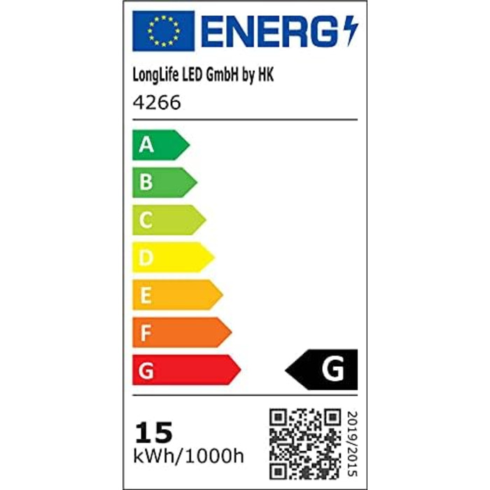 LongLife LED вуличний світильник 15W, IP54, нейтральний білий колір світла, для саду, огорожі, доріжок | LongLife LED