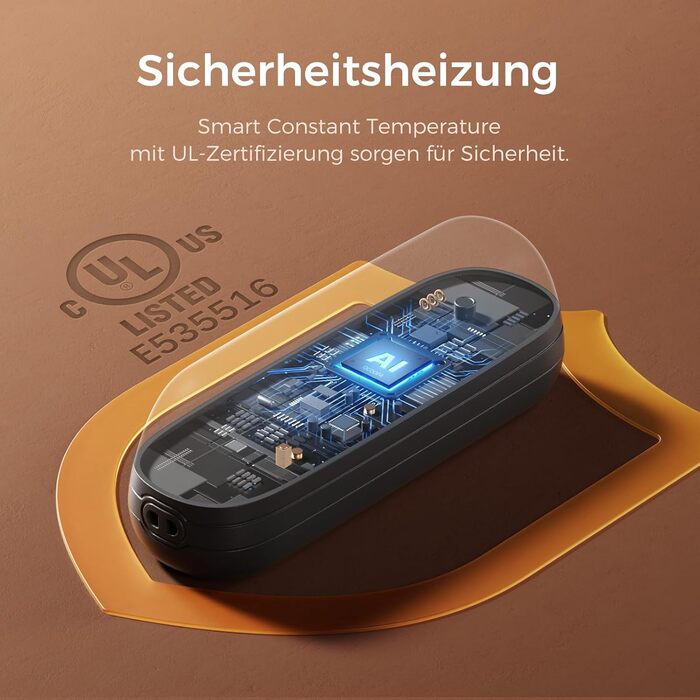 Грілки для рук OCOOPA UT2S Mini, 5200mAh, 2 шт. Магнітні електричні грілки для рук, багаторазові, для кемпінгу та міста