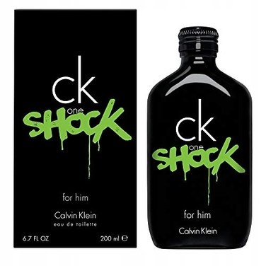 Чоловіча туалетна вода Calvin Klein CK One Shock, спрей, 200 мл