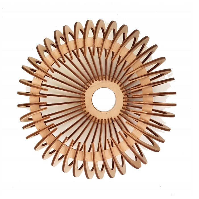 Підвісна LED-лампа ONE Loft: дерево, 3 точки освітлення, цоколь E27