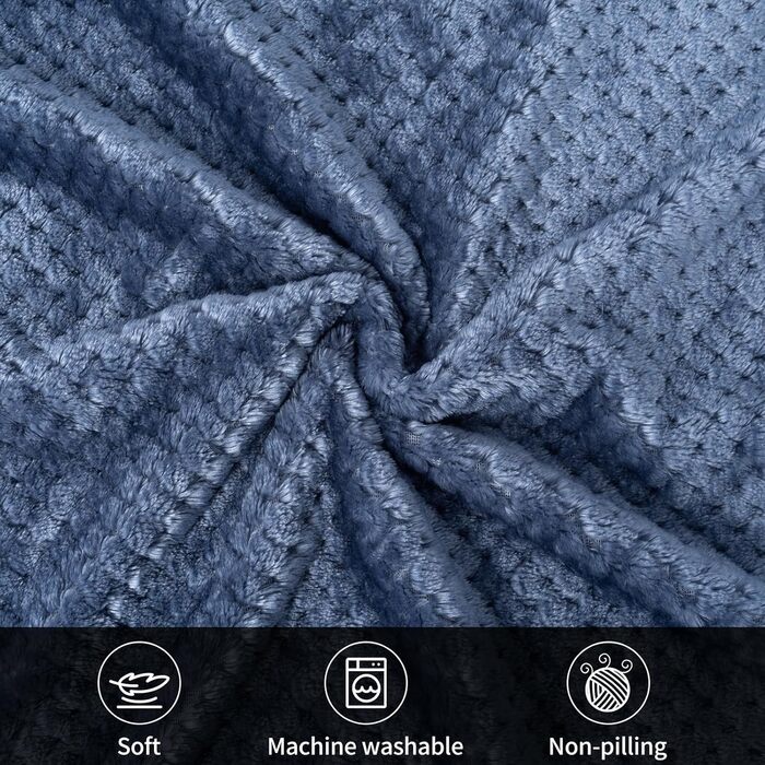 SLSON Деки для собак та котів, м'які, двосторонні, 70x100 см (фіолетовий, чорний, синій)