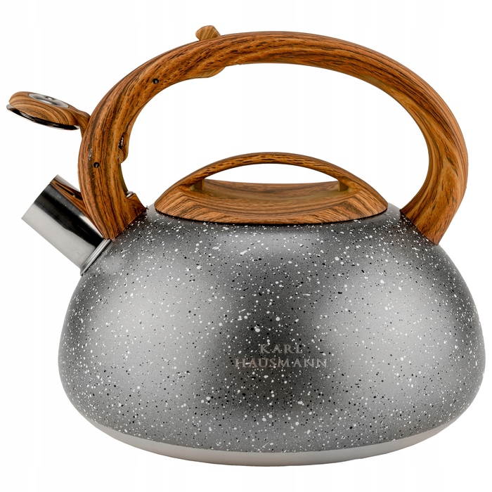 Класичний сталевий чайник Karl Hausmann, 3 л, бежево-сірий