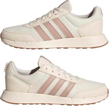 Жіночі бігові кросівки Adidas Run 50s (42 2/3 EU, Off White Wonder Taupe Gum 3)