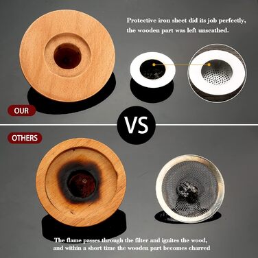 Набір для копчення коктейлів та віскі, з 4 дерев'яними стружками, подарунок на День батька, для Old Fashioned, коктейлів, віскі, бурбону, кави, м'яса та горіхів (Saturn)