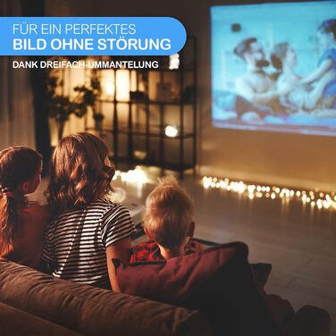 HDMI кабель 8K Ultra HD 5 метрів - Висока швидкість 2.1, 48 Gbps, підтримка 8K@60Hz, 4K@120Hz, DTS:X, HDCP 2.2/2.3, HDR10+, eARC, Premium