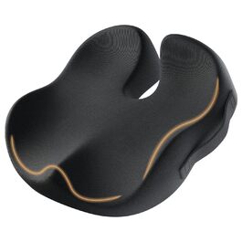 Ортопедична подушка для сидіння ProtoArc для офісного крісла: Memory Foam, рівномірний розподіл тиску, комфорт для офісу, авто, інвалідного візка, чорний, велика