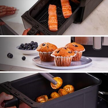 Kenwood kHealthy Fry Twin Air Fryer HFM20.000MB